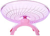 Litewood Hamster Flying Saucer rueda de ejercicio silenciosa jogging Running Spinner juguete para animales pequeños Chinchilla Gerbil rata Guinea Pig ratones ardilla - BESTMASCOTA.COM