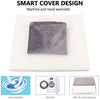 JoicyCo - Colchón ortopédico para cama de perro, lavable, antideslizante, con funda extraíble - BESTMASCOTA.COM