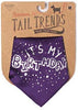 Tail Trends - Bandana unisex para perro, 100 % algodón - BESTMASCOTA.COM