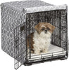 MidWest funda para jaula de perro, funda para jaula de privacidad para perros, se adapta a cajas de perro Midwest, se puede lavar a máquina y secar - BESTMASCOTA.COM