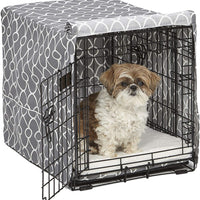 MidWest funda para jaula de perro, funda para jaula de privacidad para perros, se adapta a cajas de perro Midwest, se puede lavar a máquina y secar - BESTMASCOTA.COM