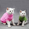 Evursua Pet Cat Sweater Kitten Clothes for Cats Small Dogs,Turtleneck Cat Clothes Pullover Soft Warm,fit Kitty,Chihuahua,Teddy,Poodle,Pug - BESTMASCOTA.COM