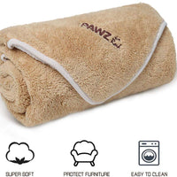 PAWZ - Manta para perro, suave, suave y cálida, doble cara, sin pelusas, para perros y gatos y animales pequeños, tamaño pequeño - BESTMASCOTA.COM