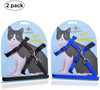 Arnés ajustable de nailon para gatos con correa negro PUPTECK. - BESTMASCOTA.COM