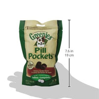 Greenies Pill Pockets Natural Dog Treats, Tablet Size - BESTMASCOTA.COM