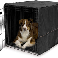 MidWest funda para jaula de perro, funda para jaula de privacidad para perros, se adapta a cajas de perro Midwest, se puede lavar a máquina y secar - BESTMASCOTA.COM
