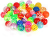 48pcs plástico Bell gato bola juguete de gato gatito Chase Juguete tamaño 1.6" ~ 1.8" 8 tipos varios colores - BESTMASCOTA.COM