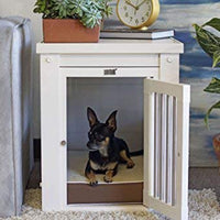 Mesa auxiliar con jaula para perro - BESTMASCOTA.COM