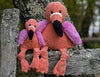 HuggleHounds - Juguete de peluche chirriante para perros con nudos para masticadores agresivos - BESTMASCOTA.COM