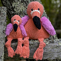 HuggleHounds - Juguete de peluche chirriante para perros con nudos para masticadores agresivos - BESTMASCOTA.COM