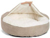 Cama acogedora Best Friends by Sheri, cama de lujo para perros y gatos con cobija, cálida y segura. Brinda apoyo para la cabeza, el cuello y las articulaciones, lavable a máquina, parte inferior resistente al agua - BESTMASCOTA.COM