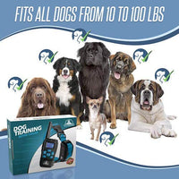 Pet Union PT0Z1 collar de entrenamiento para perros, totalmente impermeable, rango de 1200 pies - BESTMASCOTA.COM