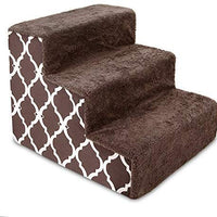 Los mejores suministros para mascotas fabricados en Estados Unidos escalones/escaleras para mascotas con espuma certificada CertiPUR-US para perros y gatos - BESTMASCOTA.COM