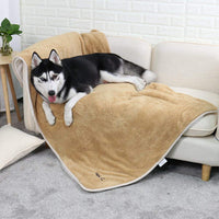 PAWZ - Manta para perro, suave, suave y cálida, doble cara, sin pelusas, para perros y gatos y animales pequeños, tamaño pequeño - BESTMASCOTA.COM