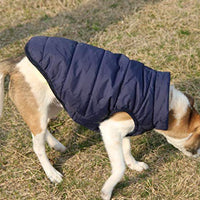 JoyDaog - Chaqueta de forro polar para perro, 2 capas, para cachorro, para invierno y clima frío, suave y resistente al viento, para perros pequeños - BESTMASCOTA.COM