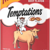 TEMPTATIONS Classic Crunchy and Soft Cat Treats, 6.3 oz. - BESTMASCOTA.COM