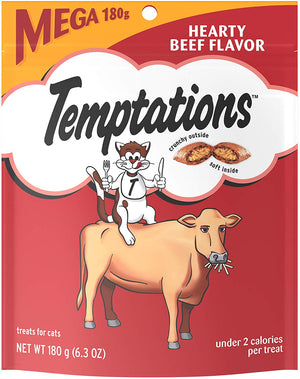 TEMPTATIONS Classic Crunchy and Soft Cat Treats, 6.3 oz. - BESTMASCOTA.COM