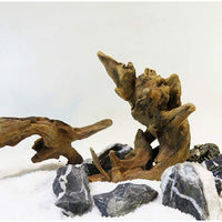 5 ramas de madera de deriva para acuario, decoración de acuario, madera natural, para decoración de peces, para lagartijas, tamaño pequeño, tamaño pequeño - BESTMASCOTA.COM