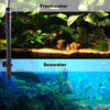 500W Digital Aquarium Heater, Submersible Fish Tank Heater with Readout for Saltwater or Freshwater 60-100-150 Gallon, Thermostat Titanium Safe External Controller, Gift of 2 Artificial Plants - BESTMASCOTA.COM