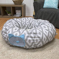 Kitty City Large Cat Tunnel Bed, Cat Bed, Pop Up Bed, Cat Toys, Christmas Tree - BESTMASCOTA.COM