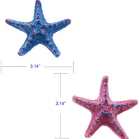 Juego de 12 decoraciones para acuario de GreenJoy con cueva de madera, tronco de árbol, escondites de barril, plantas de plástico artificial y estrella de mar, decoración de resina, accesorios para acuario - BESTMASCOTA.COM