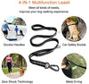 Wishnice - Correa elástica fuerte para perro de 5.9 ft con reflectante mejorado para perros medianos y grandes, 4 en 1, correa multifunción que absorbe los golpes con cinturón de asiento de coche, 2 asas acolchadas para entrenamiento de caminar control ad - BESTMASCOTA.COM