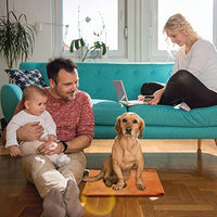 Almohadilla de calentamiento de mascotas Marunda, almohadilla de calentamiento de mascotas eléctrica para gatos y perros, impermeable en interiores, temperatura constante automática, cable de acero resistente a las masticaciones - BESTMASCOTA.COM