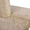 Dimaka Ultimate 29" de alto rascador de gato grande, poste de sisal natural y base pesada, rascador vertical completo - BESTMASCOTA.COM