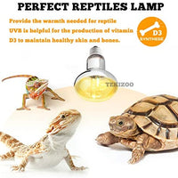 TEKIZOO UVA UVB Lámpara solar de alta intensidad autoballastada de vapor de mercurio, lámpara de vapor/luz/bombilla para reptiles y anfibios - BESTMASCOTA.COM