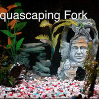 Atlantis Aquatics 5 en 1 limpiador de peceras – 4 pulgadas Rascador de algas de red de acuario para paredes de tanque de vidrio Aquascaping herramienta rastrillo de grava algas Scrubber para paredes de tanque acrílico – Limpiador de acuario de mango largo - BESTMASCOTA.COM