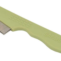 Safari peine de pulgas con una fila de dientes doble, Verde - BESTMASCOTA.COM