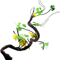 POPETPOP Reptiles Vines para escalada artificial selva curva rama terrario jaula Habitat decoración para lagarto araña camaleón serpientes gecko ranas pequeñas mascotas - BESTMASCOTA.COM