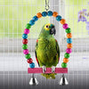 KATUMO 6 piezas de juguetes para loros de aves, columpio para pájaros, hamaca colgante colorida, campana, escalera para mascotas, juguetes para pájaros, loros, periquitos, conure, cacatiel, miynah, pájaros de amor - BESTMASCOTA.COM