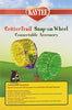 Kaytee CritterTrail Snap Comfort Wheel, los colores varían, Paquete de 1, Transparente - BESTMASCOTA.COM