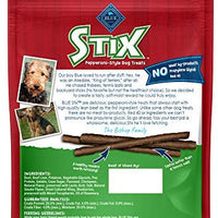 Blue Buffalo Stix Soft Moist Dog Treats Pepperoni Style - BESTMASCOTA.COM