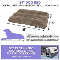 SportPet Designs cama impermeable para mascotas, se adapta a la caseta de plástico para perros SportPet - BESTMASCOTA.COM