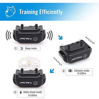Petrainer Shock Collar for Dogs - Waterproof Rechargeable Dog Training E-Collar with 3 Safe Correction Remote Training Modes, Shock, Vibration, Beep for Dogs Small, Medium, Large - BESTMASCOTA.COM