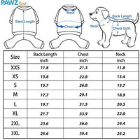 PAWZ grande perro tartán camisa Escudo Sudadera con Capucha Mascota Invierno Ropa suave y cálida - BESTMASCOTA.COM