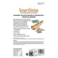 SmartBones Smartsticks Rawhide-Free Dog Chew, Made with Real Ingredients, Rawhide Free Chews for Dogs - BESTMASCOTA.COM