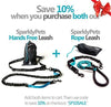 SparklyPets Heavy Duty Rope Bungee Leash for Large and Medium Dogs with Anti-Pull for Shock Absorption - No Slip Reflective Leash for Outside - BESTMASCOTA.COM