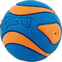 CHUCKIT Pelota ultra chirriadora para perros pequeños, pequeña - BESTMASCOTA.COM