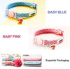 UFBemo - Collar para gato con correa ajustable con hebilla de seguridad y collar de nailon resistente, cuello de 9 a 13 pulgadas - BESTMASCOTA.COM