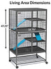 MidWest Homes for Pets Deluxe Ferret Nation Small Animal Cages, Ferret Nation Cages Include 1-Year Manufacturing Warranty - BESTMASCOTA.COM