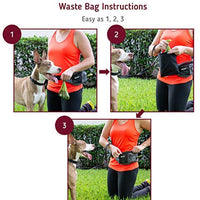 Leashboss - Cinturón de entrenamiento para perros, bolsa de almacenamiento, dispensador de bolsas de caca - BESTMASCOTA.COM