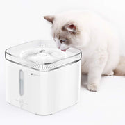 PETKIT Cat Water Fountain, 68oz/2L Automatic Pet Water Fountain Super Quiet Auto Power-Off Cat Water Dispenser, Dual Working Mode LED Indicator Light Dog Water Fountain Bowl, Reddot Design Winner - BESTMASCOTA.COM