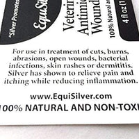 Equisilver Vet - Spray de herida formulado para perros y gatos | Alivio para puntos calientes, infecciones de la piel, piel seca irritada | Curación rápida todo natural y no tóxico | Fabricado en Estados Unidos - BESTMASCOTA.COM