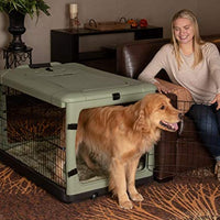 Pet Gear “The Other Door” 4 Door Steel Crate with Plush Bed + Travel Bag for Cats/Dogs - BESTMASCOTA.COM