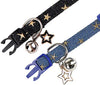 Boombone Star - Collar de gato con campana, 2 unidades de collares para cachorros con colgantes de estrella - BESTMASCOTA.COM