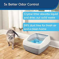 Arena para gatos que no se aglutina de acción con cristal de alta calidad de PetSafe - BESTMASCOTA.COM