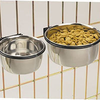 ProSelect recipiente de acero inoxidable, versátiles recipientes de acero inoxidable para mascotas y jaulas para animales - BESTMASCOTA.COM